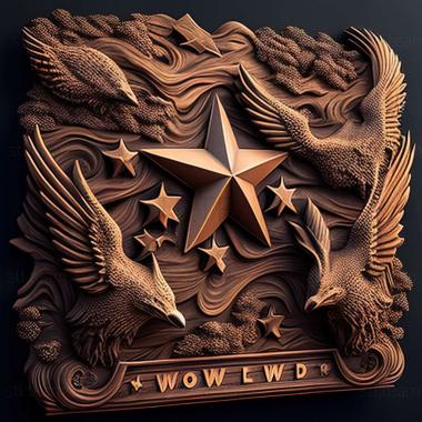 3D model Star Wolves 2 Civil War game (STL)